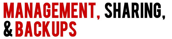 managementsharingbackups