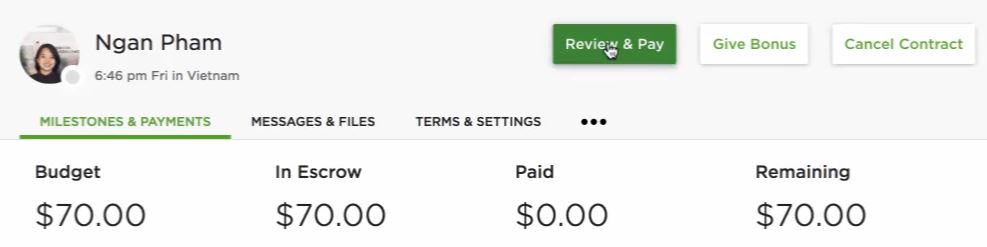 Review & Pay