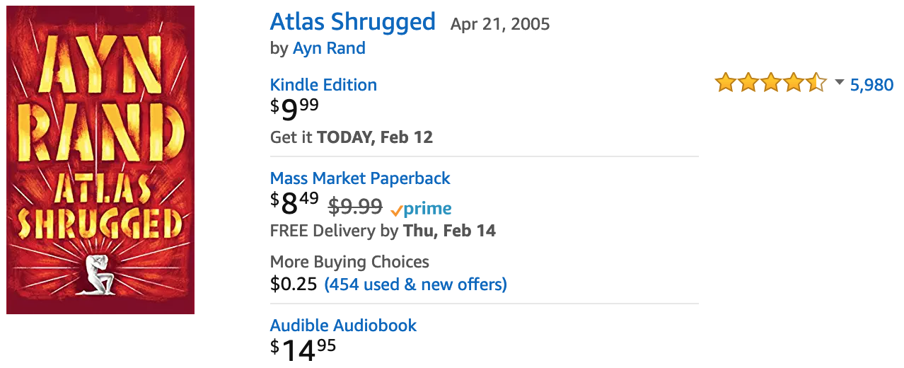 Atlas Shrugged