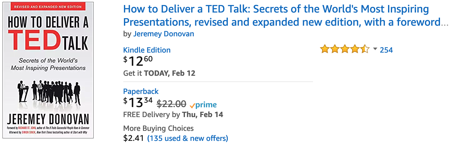 How To Deliver A TED Talk