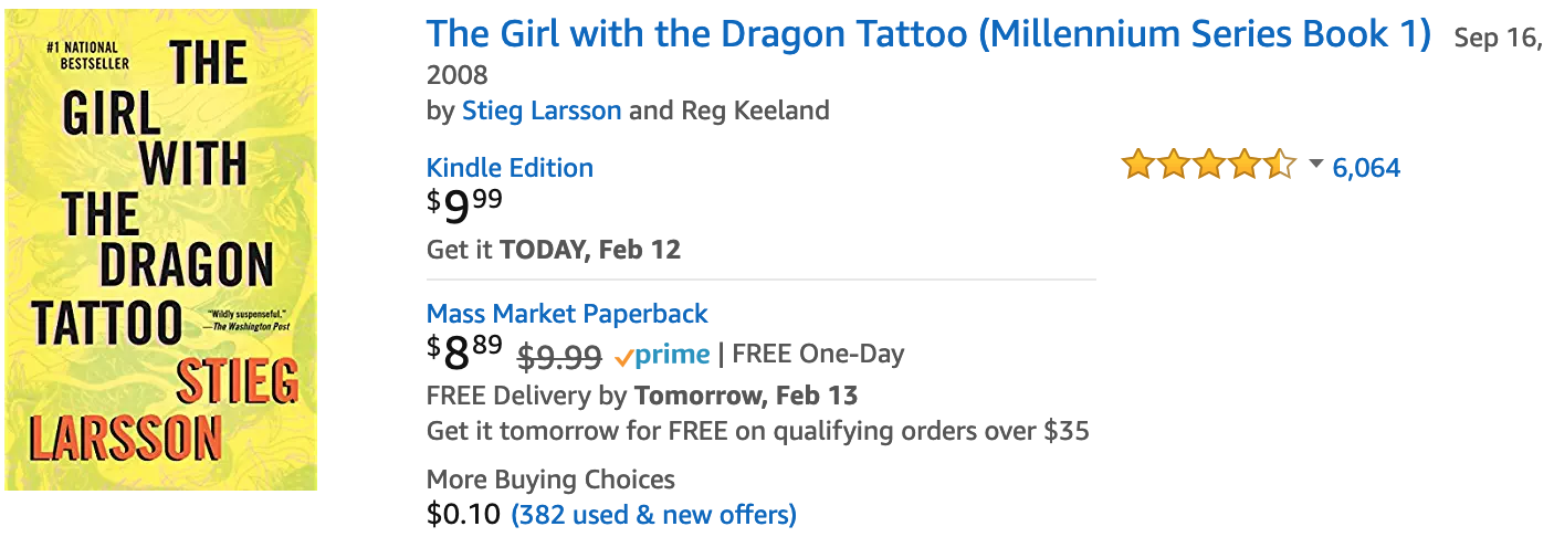 The Girl With The Dragon Tattoo