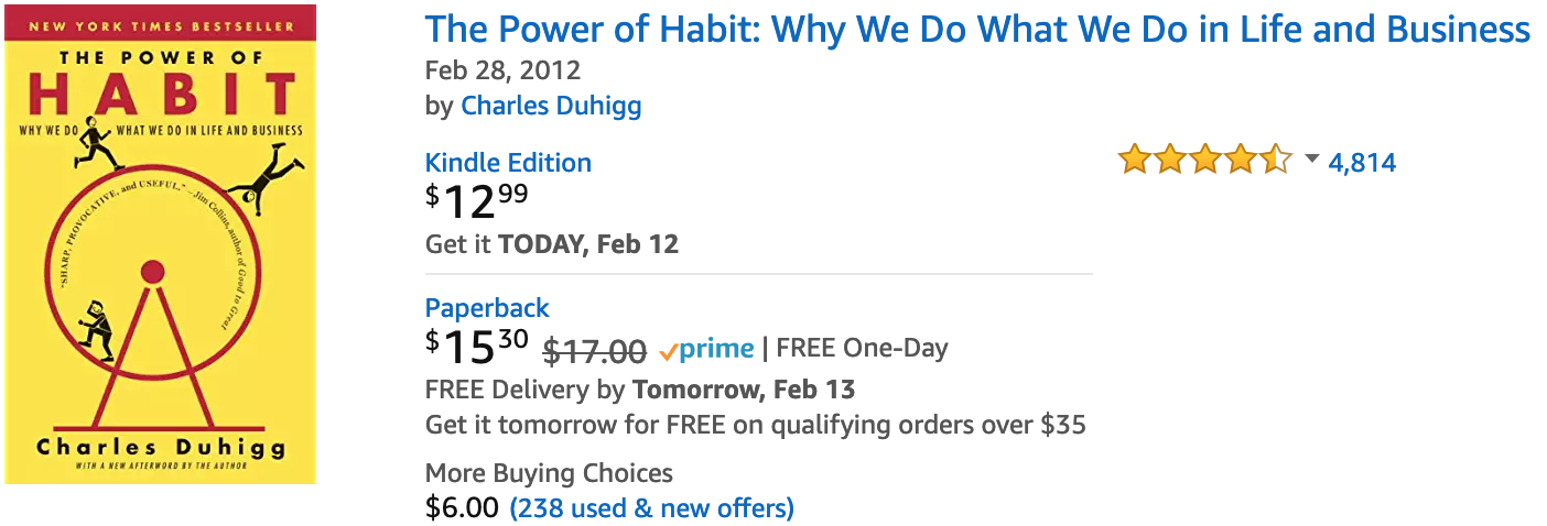 The Power of Habit